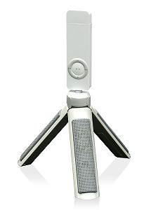 Illustration for article titled Boomtune Mini Offers Form and Function In Its Tripod Speaker